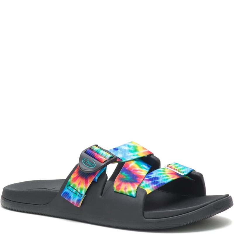 Chaco Women's CHILLOS Slide Sandal, Dark Tie Dye, 8 - Image 3